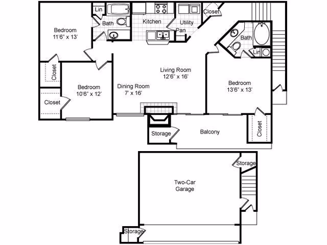 Unit 0501 0801 floor plan